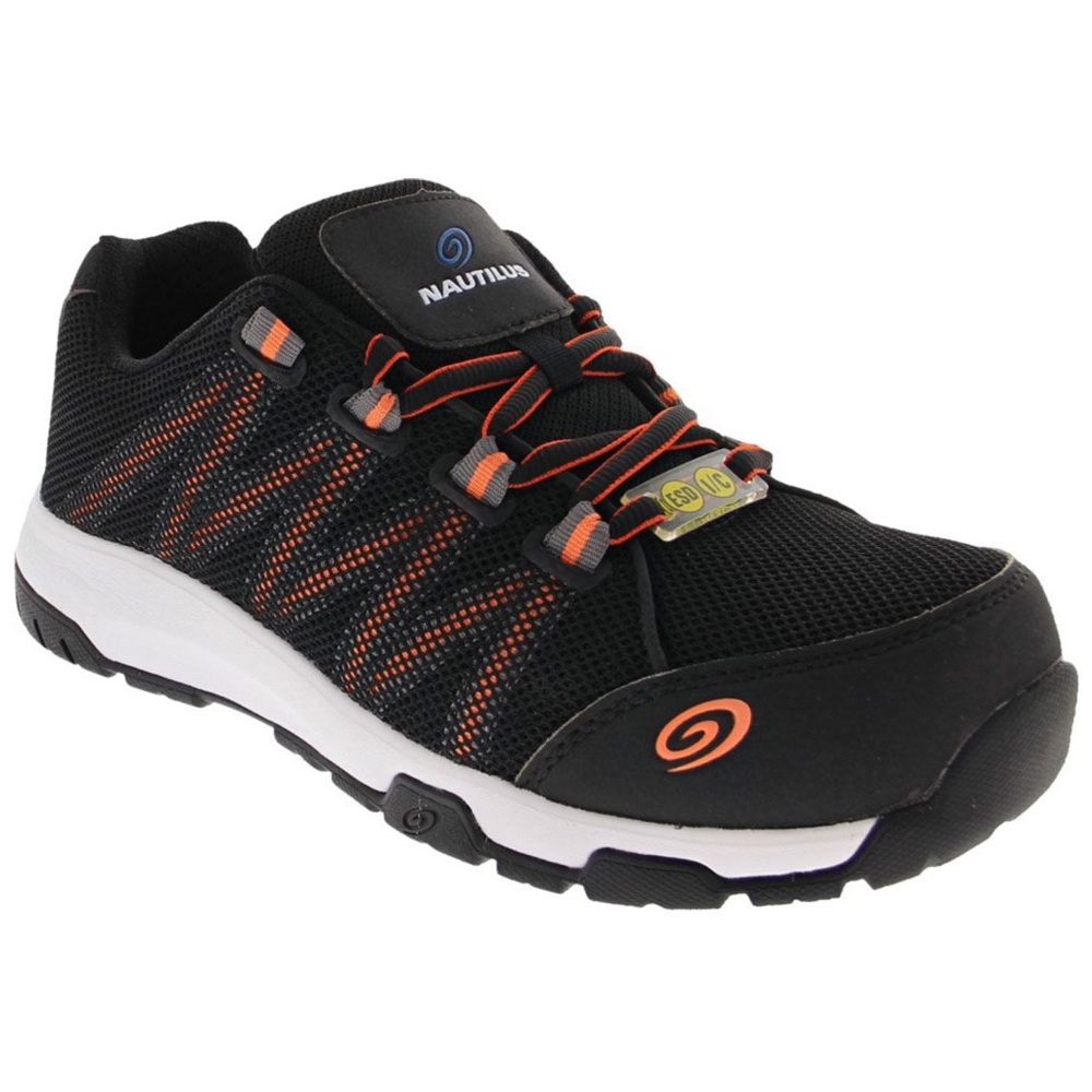 Nautilus Accelerator Composite Toe Safety Work Shoes Sneakers Sz 6